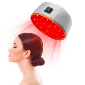 1e180c58-fe90-4dd2-ace2-3643b564ca30.jpg Infrared Phototherapy Cap Red Light Hair Growth Device Pulse Three Gear Adjustment